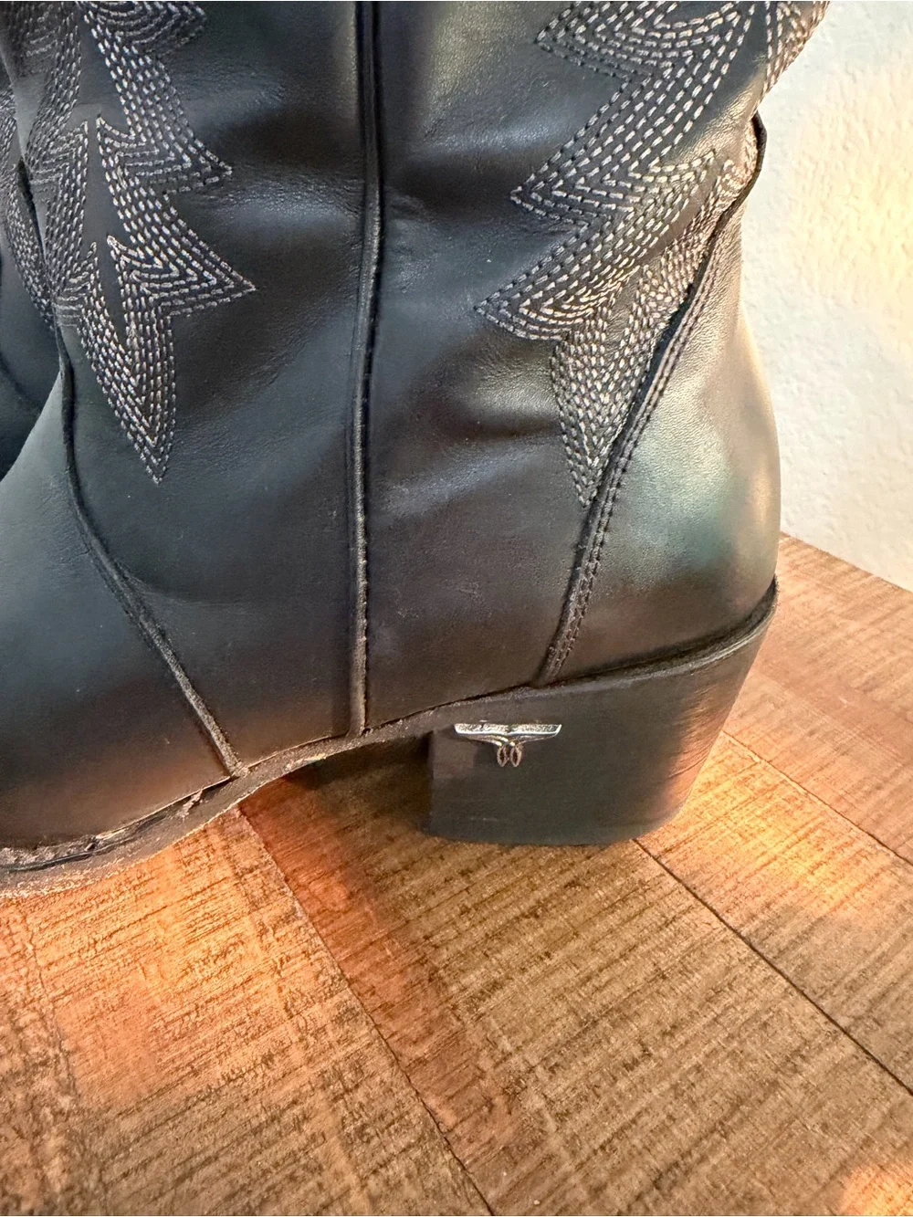Lane Smokeshow Black Western Cowboy Boots - Black